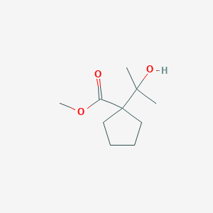 Methyl 1-(2-hydroxypropan-2-yl)cyclopentane-1-carboxylate