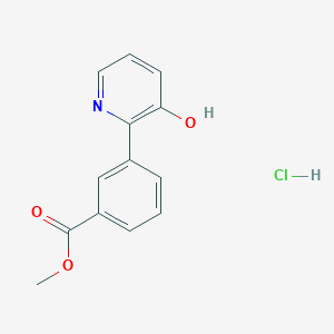 Methyl3-(3-hydroxypyridin-2-yl)benzoatehydrochloride