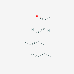 molecular formula C12H14O B13611904 4-(2,5-Dimethylphenyl)but-3-en-2-one 