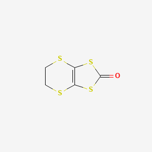 molecular formula C5H4OS4 B1361191 4,5-乙撑二硫-1,3-二硫醇-2-酮 CAS No. 74962-29-1