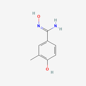 N',4-dihydroxy-3-methylbenzene-1-carboximidamide