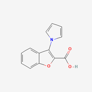 3-(1H-Pyrrol-1-yl)-1-benzofuran-2-carboxylic acid