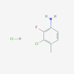 3-Chloro-2-fluoro-4-methylanilinehydrochloride