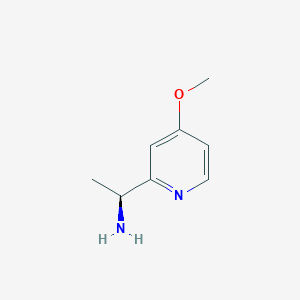 (S)-1-(4-Methoxypyridin-2-yl)ethan-1-amine