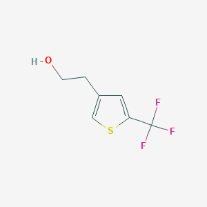 2-(5-(Trifluoromethyl)thiophen-3-yl)ethanol