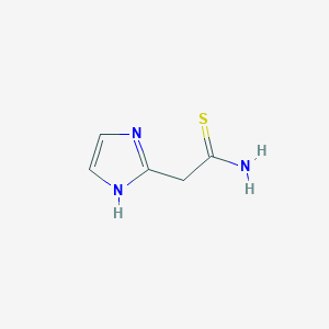 2-(1H-imidazol-2-yl)ethanethioamide