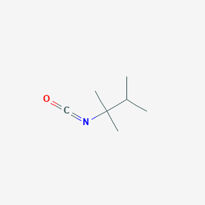 molecular formula C7H13NO B13612168 Isopropyl isopropyl isocyanate CAS No. 78635-51-5