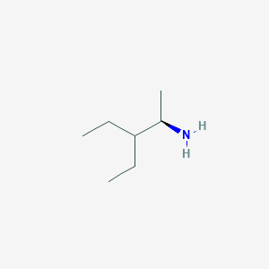 (2r)-3-Ethylpentan-2-amine