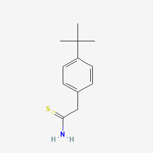 2-(4-Tert-butylphenyl)ethanethioamide