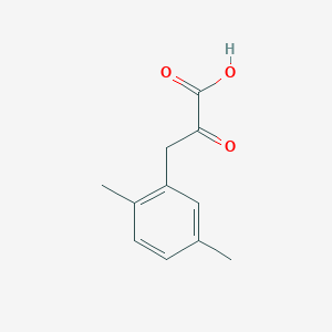 3-(2,5-Dimethylphenyl)-2-oxopropanoic acid