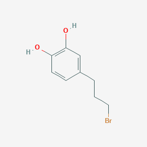 4-(3-Bromopropyl)benzene-1,2-diol