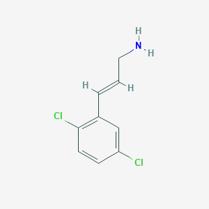 3-(2,5-Dichlorophenyl)prop-2-en-1-amine