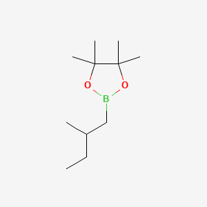 4,4,5,5-Tetramethyl-2-(2-methylbutyl)-1,3,2-dioxaborolane