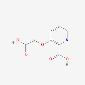 3-(Carboxymethoxy)pyridine-2-carboxylic acid