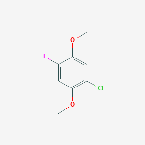 B1361232 1-Chloro-4-iodo-2,5-dimethoxybenzene CAS No. 90064-46-3