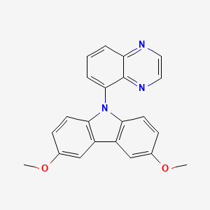 3,6-dimethoxy-9-(quinoxalin-5-yl)-9H-carbazole