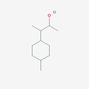 molecular formula C11H22O B13612375 3-(4-Methylcyclohexyl)butan-2-ol 