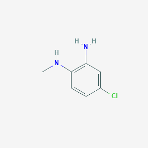 B1361238 4-Chloro-N1-methylbenzene-1,2-diamine CAS No. 59681-66-2