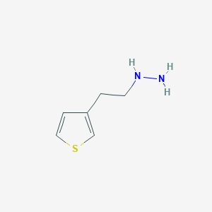 (2-(Thiophen-3-yl)ethyl)hydrazine