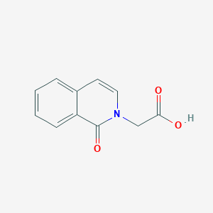 B1361241 2-(1-Oxoisoquinolin-2(1H)-YL)acetic acid CAS No. 59139-93-4