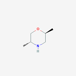 molecular formula C6H13NO B1361244 (2S,5R)-2,5-二甲基吗啉 CAS No. 67804-27-7