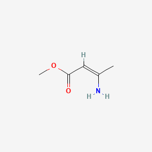 molecular formula C5H9NO2 B1361247 甲基3-氨基丁-2-烯酸酯 CAS No. 21731-17-9