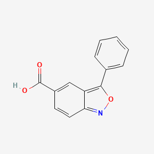 B1361248 3-Phenyl-benzo[c]isoxazole-5-carboxylic acid CAS No. 39695-71-1