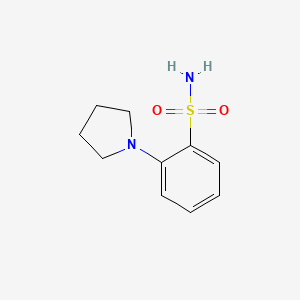 2-(Pyrrolidin-1-yl)benzene-1-sulfonamide