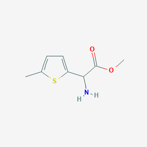 Methyl 2-amino-2-(5-methylthiophen-2-yl)acetate