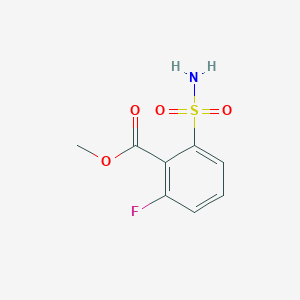 Methyl 2-fluoro-6-sulfamoylbenzoate