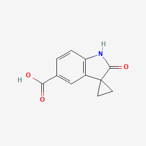 2'-Oxo-1',2'-dihydrospiro[cyclopropane-1,3'-indole]-5'-carboxylicacid