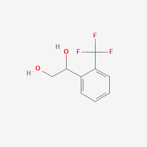 1,2-Ethanediol, 1-[2-(trifluoromethyl)phenyl]-, (1R)-