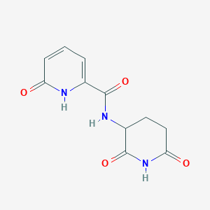 N-(2,6-dioxopiperidin-3-yl)-6-oxo-1,6-dihydropyridine-2-carboxamide