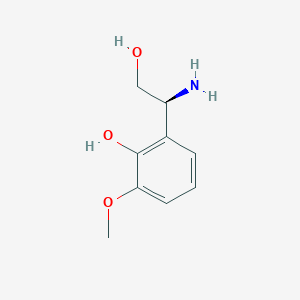 (S)-2-(1-Amino-2-hydroxyethyl)-6-methoxyphenol