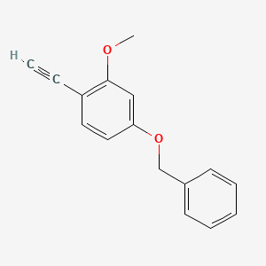 4-(Benzyloxy)-1-ethynyl-2-methoxybenzene