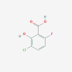 3-Chloro-6-fluoro-2-hydroxybenzoic acid