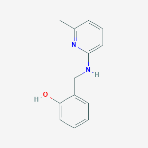 B1361261 2-(((6-Methylpyridin-2-yl)amino)methyl)phenol CAS No. 104768-37-8