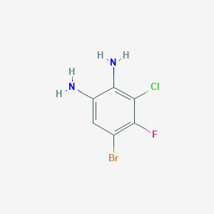 5-Bromo-3-chloro-4-fluorobenzene-1,2-diamine