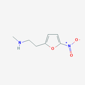 n-Methyl-2-(5-nitrofuran-2-yl)ethan-1-amine