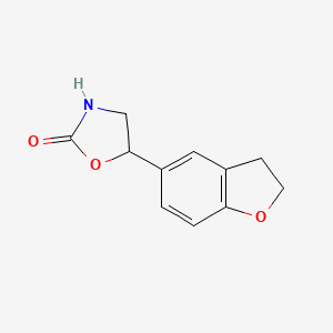 5-(2,3-Dihydrobenzofuran-5-yl)oxazolidin-2-one