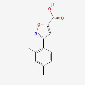 3-(2,4-Dimethylphenyl)-1,2-oxazole-5-carboxylic acid