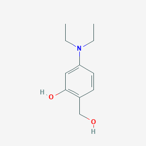 5-(Diethylamino)-2-(hydroxymethyl)phenol