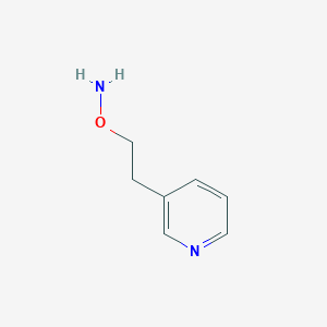 o-(2-(Pyridin-3-yl)ethyl)hydroxylamine