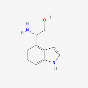 (S)-2-amino-2-(1H-indol-4-yl)ethan-1-ol