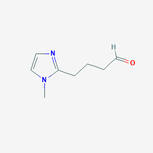 4-(1-methyl-1H-imidazol-2-yl)butanal