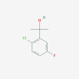 2-(2-Chloro-5-fluorophenyl)propan-2-ol