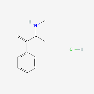 Methyl(3-phenylbut-3-en-2-yl)amine hydrochloride