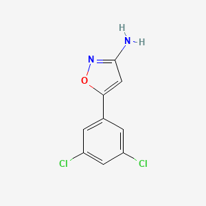 5-(3,5-Dichlorophenyl)isoxazol-3-amine