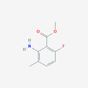 Methyl 2-amino-6-fluoro-3-methylbenzoate