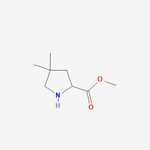 Methyl 4,4-dimethylpyrrolidine-2-carboxylate